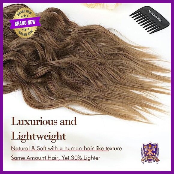 4PCS Clip-In Hair Extensions, 24\